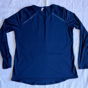 C9 by Champion Long Sleeve Athletic Blue Top Sz L